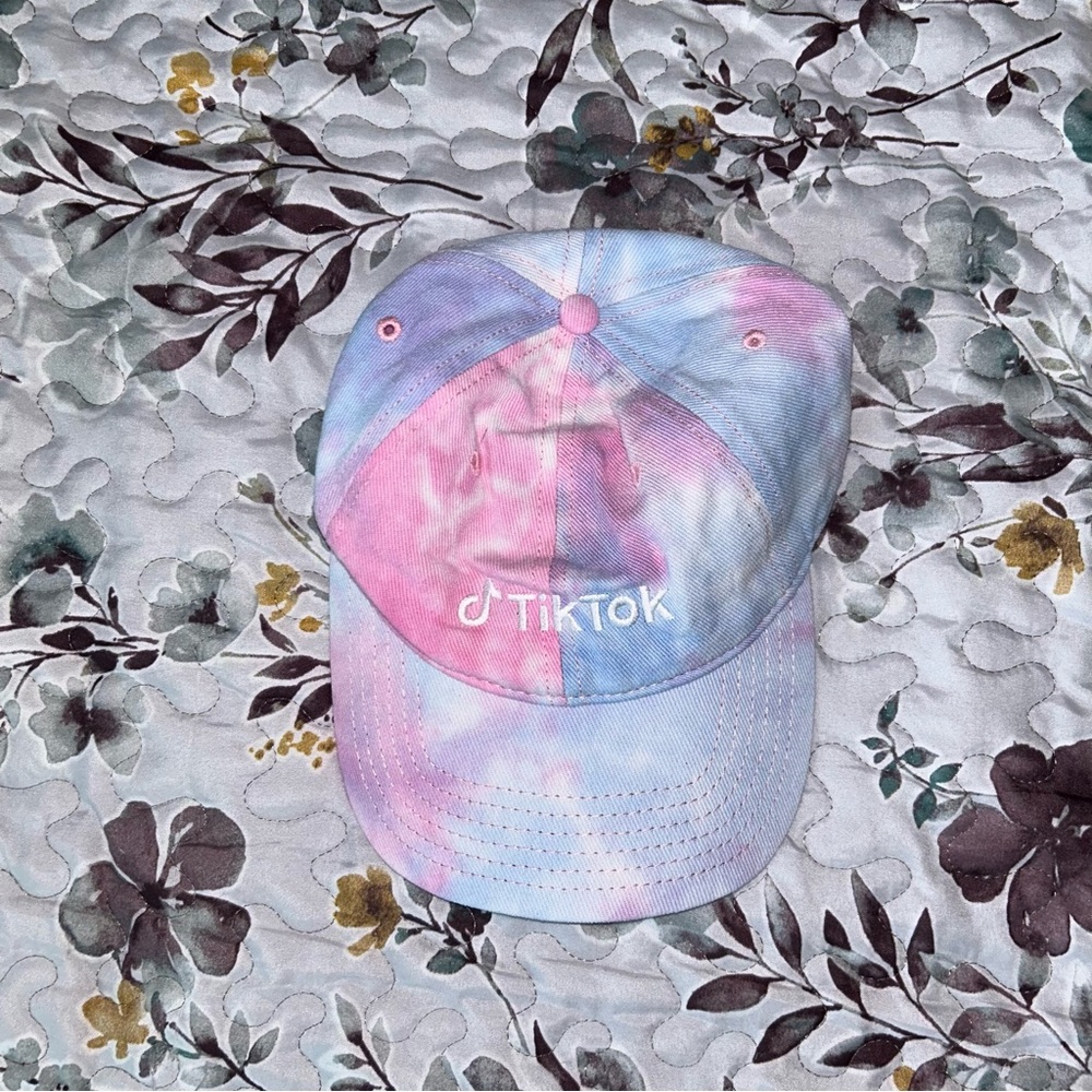TikTok tie-dye adjustable hat